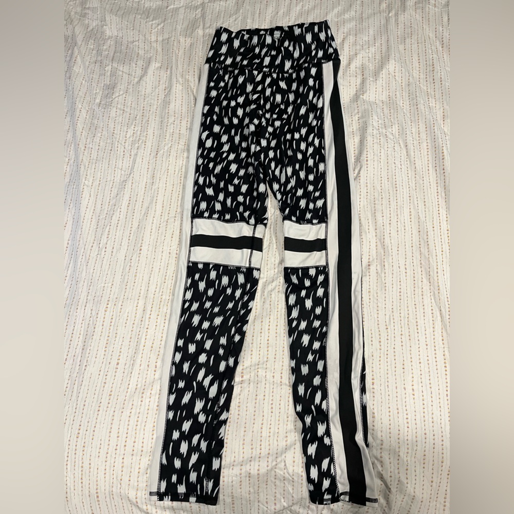 Stylish Black and White Kids Leggings